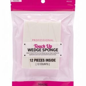 Magic Collection Touch Up Wedge Sponge Pack with 12 Disposable Sponges