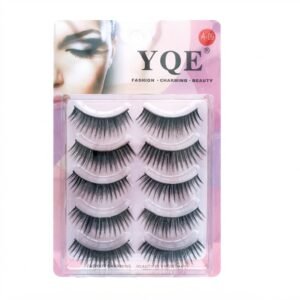 5PK Eyelash YQE featuring multiple lash styles for dramatic volume