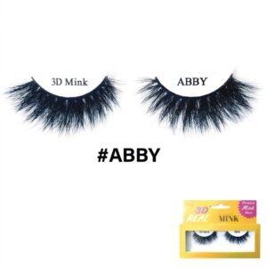 Winko 3D Real Mink Eyelash Abby Gold - luxurious and voluminous eyelashes