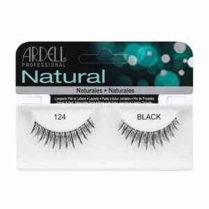 Ardell Natural Eyelashes NO124 in Black, 72 pcs box