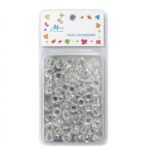 Hair Beads Clear Glitter #B1309