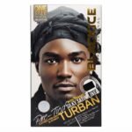 Pre-Tied Turban Gray W/Tassel #BIC303TGRA