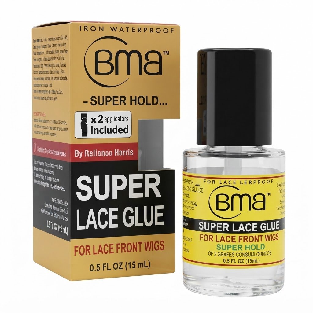 BMB Super Lace Glue With Brush Jar 15ml for lace front wigs