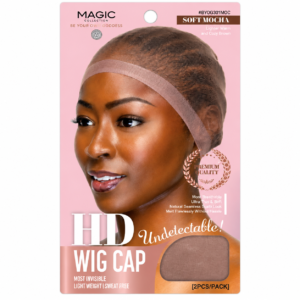 HD Wig Cap in Cozy Brown for seamless wig application