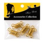 Gold New Braid Spring Hair Beads #CTG1