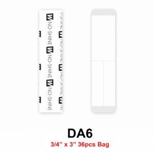 No Shine Tape Strip 36pcs 3/4" x 3" for seamless hair application
