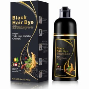 3IN1 Black Dexe Shampoo 500ml bottle for hair care and dye