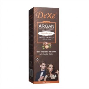 Dexe Argan Shampoo for Light Brown Hair 420ml