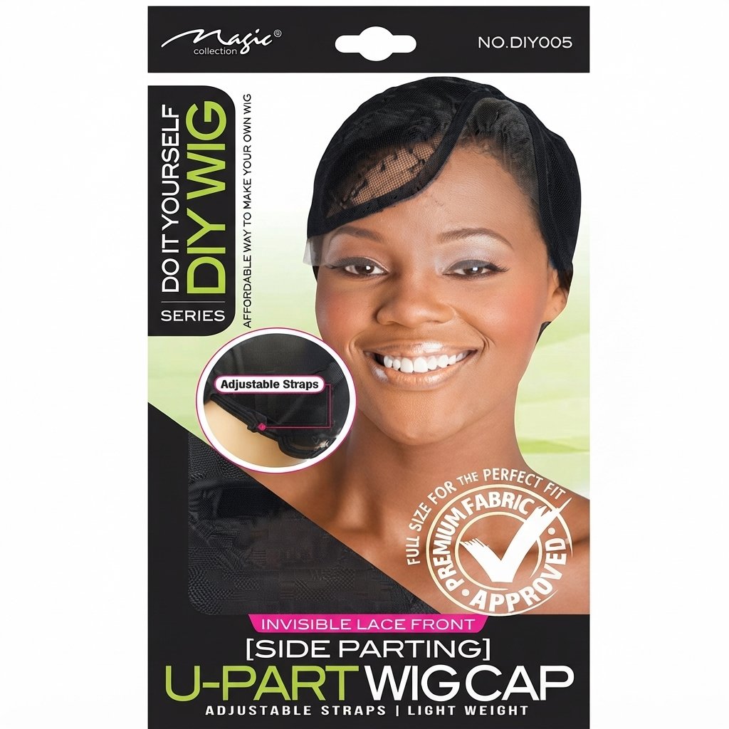 Lace Front Side Parting U Part Wig Cap #DIY005