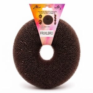 Magic Foundation Donut Jumbo Brown Foam Hair Bun 50g