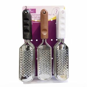 Metal Foot File Large with Stand 12pc for Foot Care