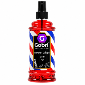 Gabri Cologne No5 in a red and blue striped bottle, 400ml