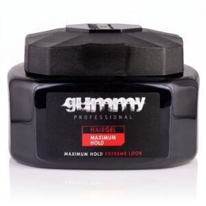 Gummy Gel Ultra Strong Red 500ml for maximum hold and styling