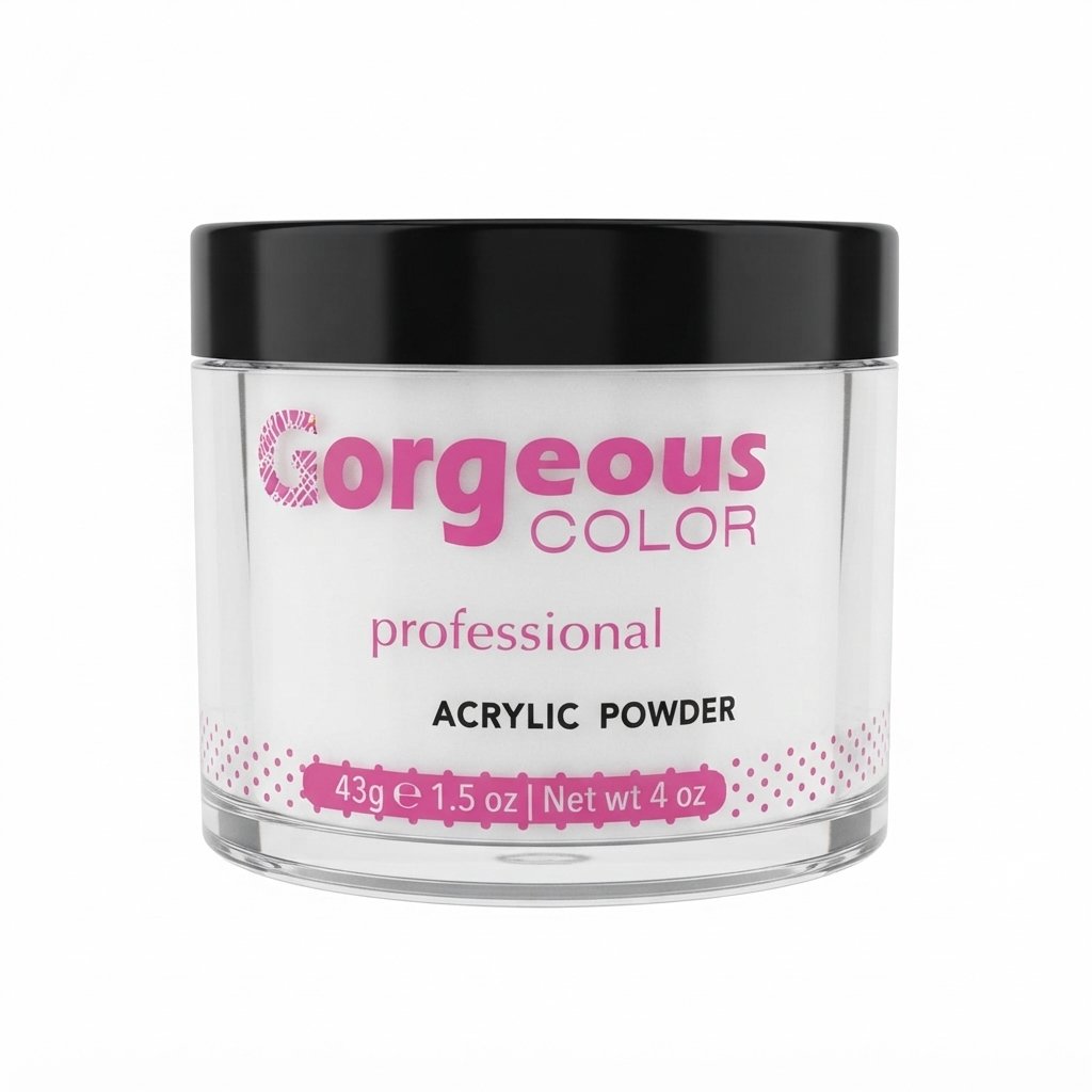 Gorgeous Color Acrylic Powder Natural 120g #GORNAT