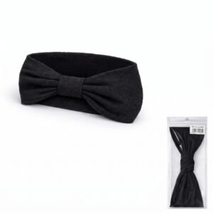 Murry Collection Black Silky Headband for women