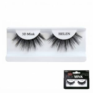 Winko 3D Faux Mink Helen eyelashes displayed in packaging