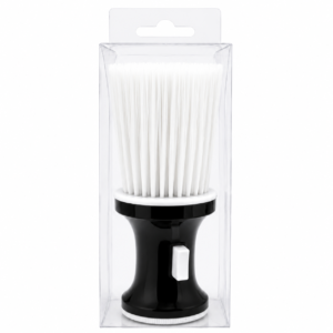 Neck Dusters Brush White for hair salons and home use