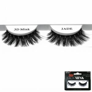 Winko 3D Faux Mink Jade eyelashes with multidimensional layers for dramatic volume