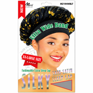 Murry Bonnet Wide Band XXL Size Glitter for hair care
