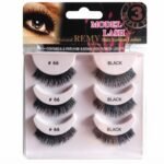 MODEL EYELASHES BLACK M66 #M66T