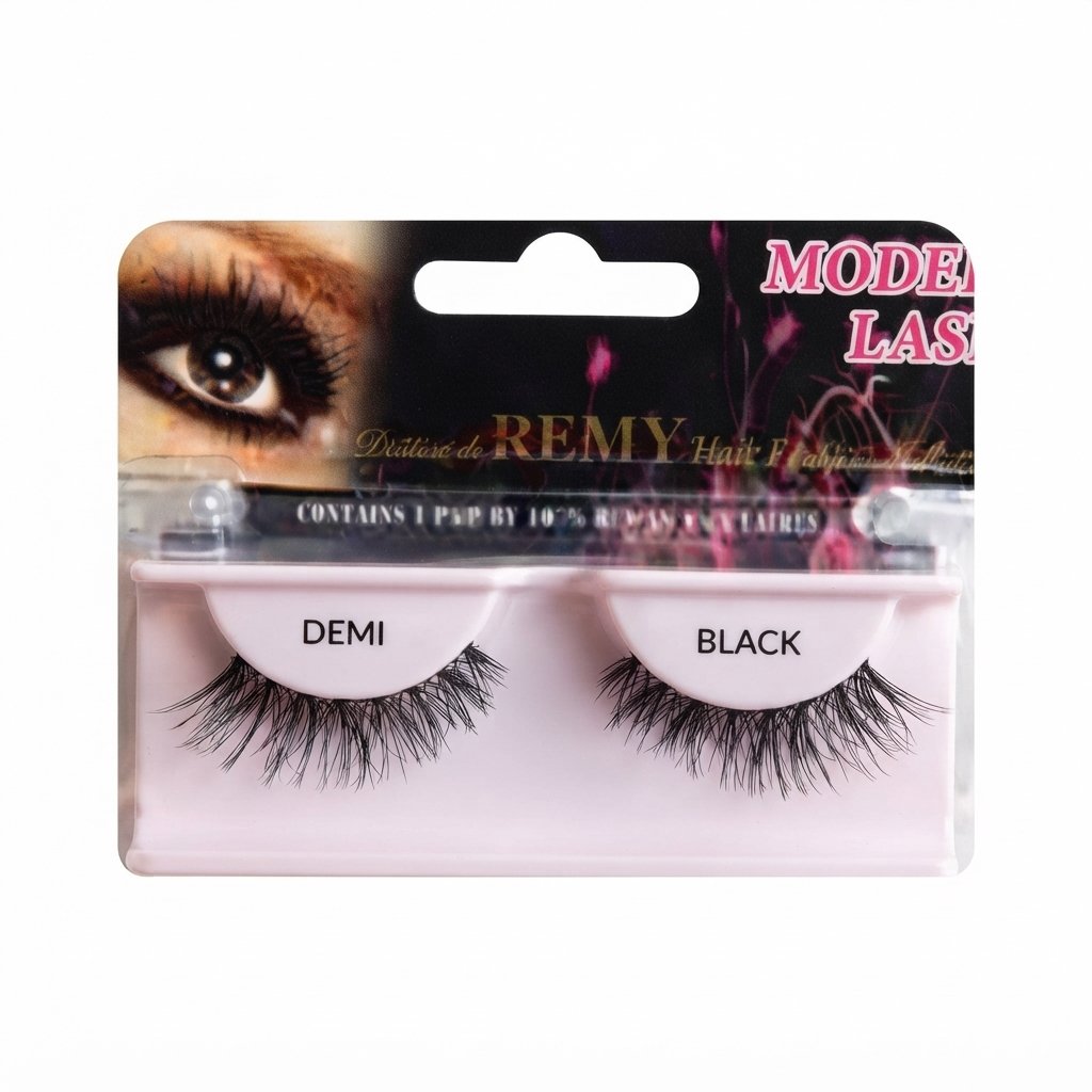 Human Hair Model Lashes #MDEMI
