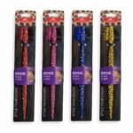 Murry Edge Brush 4in1 Leopard Ast 4Pcs #MEDG06