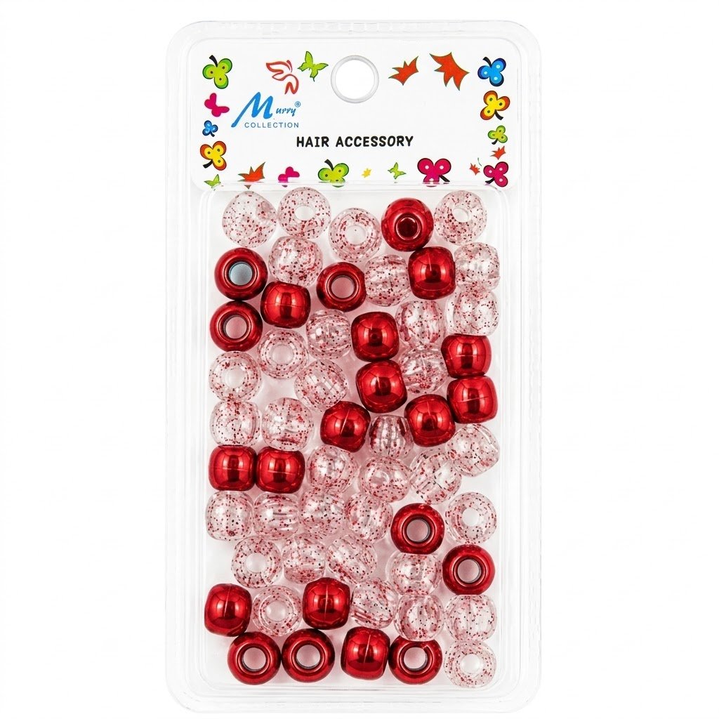 Metallic Bead Red #MET22RED