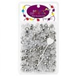 Metallic Bead Silver Large Pack #METSIL