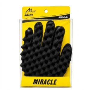 Murry Collection Spong Brush Wave With Hole Gloves Style for hair styling and curls