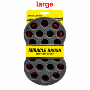 Large Twist Sponge Brush for hair styling and curl definition