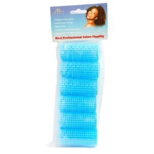 Self Gripping Soft Roller Blue 6PC 2.6cm for creating curls and waves