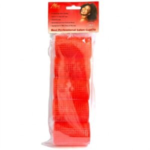 Self Gripping Soft Roller Red 5PC 3.8cm for easy styling and curls