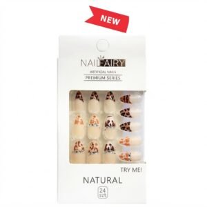 Nail Fairy Fancy Finger Nail Mix Color Tip in Natural