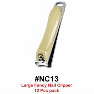 Large Fancy Nail Clipper in Black & Gold