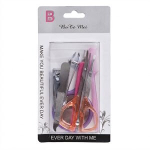 Bo Te Mei Manicure Set with essential nail care tools