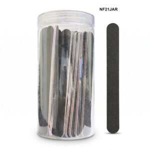 Regular Nail Files in Jar for Manicure and Pedicure