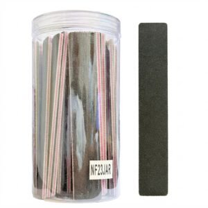 Murry Collection Wide Nail File 36PC in Jar for manicure and pedicure