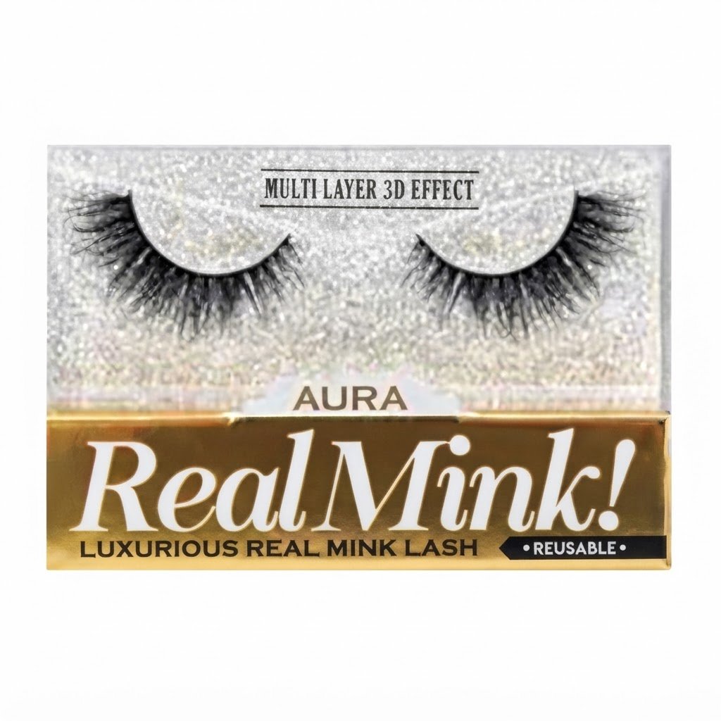 Aura Real Mink 3D Eyelash 010 #RML010