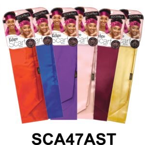 Assorted Edge Scarfs in vibrant colours for styling and edge control