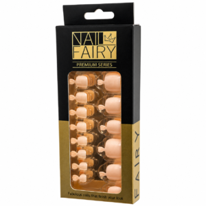 Nail Fairy Premium Light Pink Toe Nails in packaging