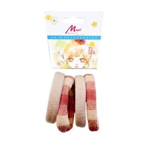Murry Collection Hair Pony Lite Pink Assorted 4pc Set
