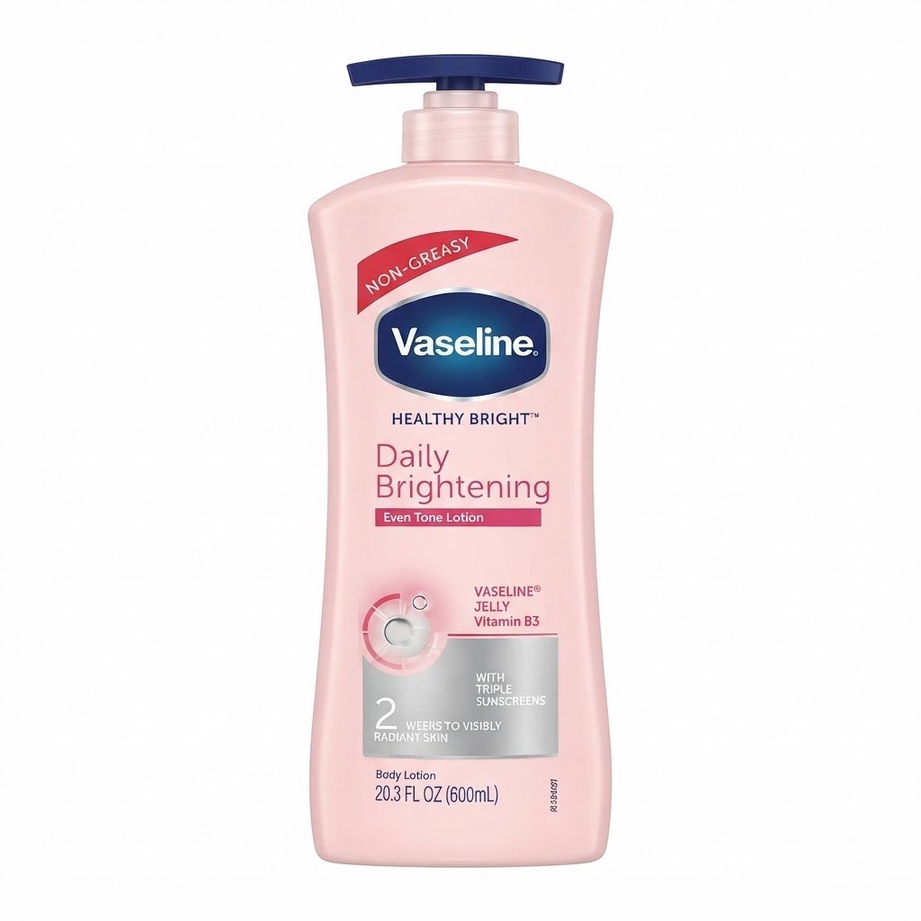 Vaseline Daily Brightening Lotion 600ml with Vitamin B3