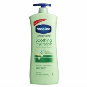 Vaseline Soothing Aloe Vera Lotion 600ml with pump dispenser