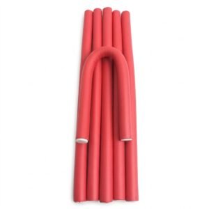 Professional Red Soft Twist Heatless Hair Curlers Set #RED6