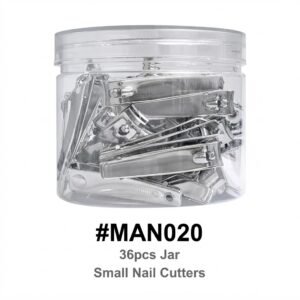 NAIL CLIPPER IN TUB SMALL 36Pcs JAR #MAN020