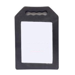 Medium foam backed mirror with easy grip handle