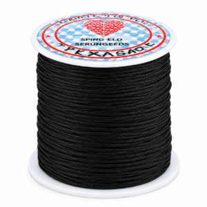 Springfield ELASTIQ THREAD in Black for sewing and crafting