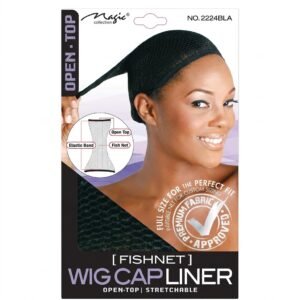 Magic Cool Mesh Wig Cap in Black for Comfortable Wear