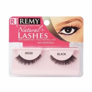 Remy Natural Eyelashes in Black for a glamorous look