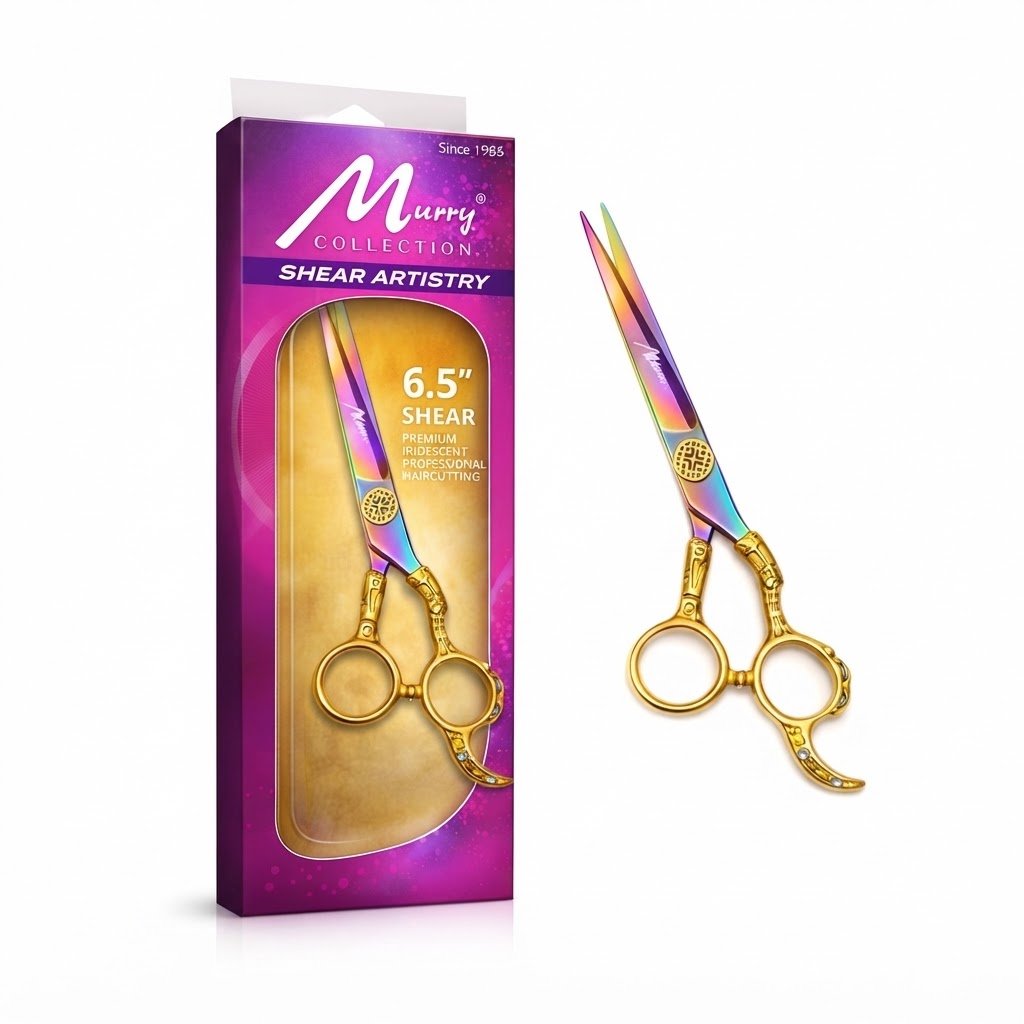 Murry Collection Professional Fancy Razor Scissor 6.5 inch